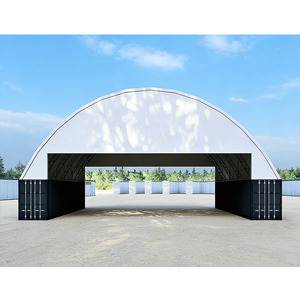 Tentes de stockage à double treillis 40x40, auvents pour conteneurs, abris de stockage en PVC robustes pour entrepôts - Product Image 6