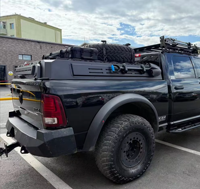 Couvercle de hayon ultra-léger modifié pour Dodge Ram Pickup, couverture de benne arrière, acier galvanisé et alliage d'aluminium, modèle 23-GW