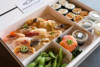 Ebelee Plateaux alimentaires jetables personnalisés biodégradables et compostables en bagasse de canne à sucre, 6 compartiments, pour salades et snacks