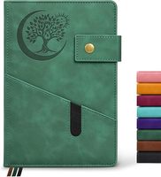 Carnet de notes/agenda Fandi en gros, fournitures scolaires et de bureau, carnet de réunion créatif en cuir rigide A5, 100 feuilles