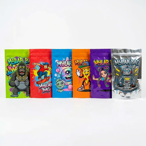 Sachets refermables en aluminium mat de qualité alimentaire pour bonbons gélifiés, 7g, personnalisables avec votre logo, format 3.5 - Product Image 1