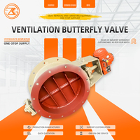Vanne papillon de ventilation neuve de la marque Zhengkang en acier au carbone et acier inoxydable, électrique/pneumatique/mécanique/hydraulique 380V, garantie 1 an