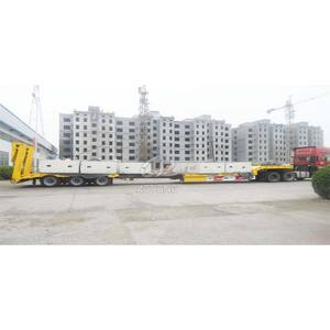 <span class=keywords><strong>Remorque</strong></span> <span class=keywords><strong>de</strong></span> transport à 4 essieux extensible à lit bas, avec pales d'éolienne, populaire au Vietnam - Product Image 4