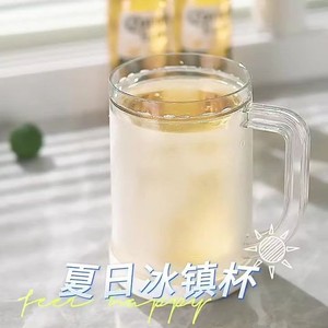 Tasse à bière en verre à double paroi grande capacité, refroidissement rapide pour boissons estivales et fêtes - Product Image 4