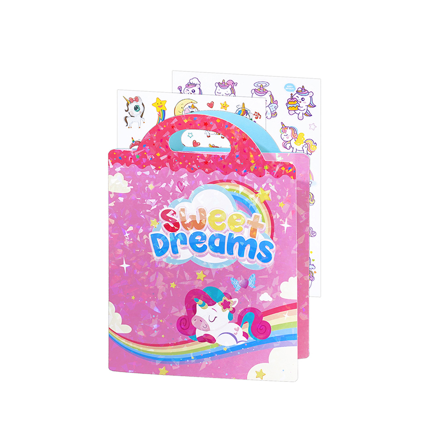 Pony arcoiris láser T43