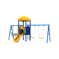 Ensemble de jeux d'extérieur pour enfants avec toboggan, balançoire et structure d'escalade, source directe, OEM, pour garderies et parcs d'attractions, UE