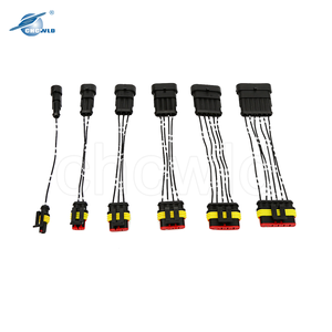 <span class=keywords><strong>2</strong></span> conectores elétricos impermeáveis do ampère do Pin os auto obstrui o conjunto 282104-1 do chicote de fios 282080-1 - Product Image 6