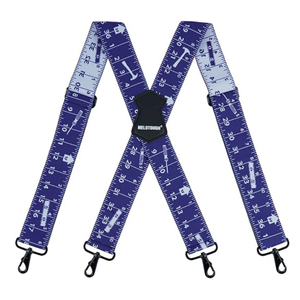 Bretelle MELOTOUGH Resistenti per Uomo e Donna, Bretelle con Clip Robuste, Bretelle Elastiche Regolabili - Product Image 1