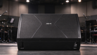 Speaker Monitor Panggung Pasif GEHR AU-15, Sistem Audio Suara yang Bekerja dengan Amplifier untuk Ruang Latihan Band