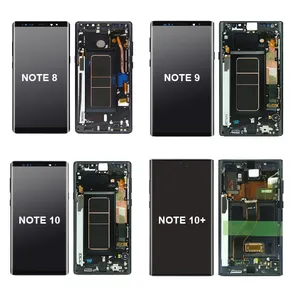 Pantalla LCD para teléfono móvil Samsung Note 8, 10 plus, Note 2, 3, 4, 8, 9, 10, 20, montaje táctil digitalizador