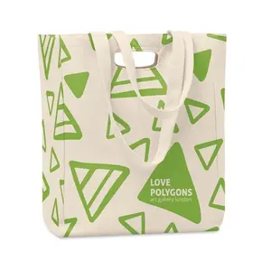 Borsa shopper con doppio manico personalizzabile per merchandising - Product Image 1