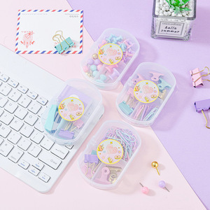 Chất Lượng Cao Văn Phòng Trường Stapler Đẩy Pin Staple Thiết Lập Tùy Chỉnh Văn Phòng Phẩm Nhà Cung Cấp Tại Trung Quốc - Product Image 3