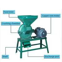 Broyeur à disques robuste pour maïs, machine à structure solide et durable pour l'industrie de transformation des céréales et des aliments pour animaux