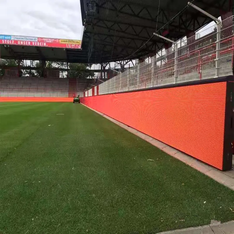 Estadio Gimnasio Fútbol Eventos deportivos Perímetro Pantalla Cartelera electrónica Impermeable Campo de fútbol al aire libre Panel de pantalla Led