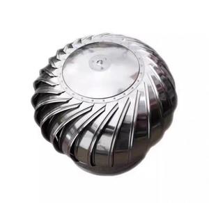 산업용 스테인레스 스틸 볼 모양 환풍기 옥상 터빈 팬 실외 무동력 배기 그래픽 디자인 솔루션 포함 - Product Image 1