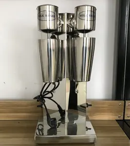 Hot Selling Commercial Milkshake Machine Automatic Milk Shake Machine Single or Two-head Milkshake Maker Machine for Fruit Juice