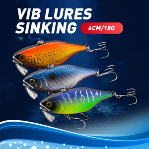 Leurre VIB coulant WEIHE 6cm 18g, leurre dur en plastique imprimé pour la pêche en eau salée, en lac, en rivière, en ruisseau - Product Image 2