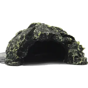 NOMOY PET Großhandel Hot Sale Harz Höhle Reptilien haut für Schildkröte Schlange Kleintiere Käfig Reptilien <span class=keywords><strong>Terrarium</strong></span> NS-06 - Product Image 1