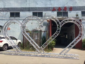 ระบบโครงหลังคาอะลูมิเนียมอัลลอยด์ โครงหลังคาอะลูมิเนียมพร้อมสลักเกลียวสำหรับติดตั้งไฟเวที โครงทรัสสำหรับคอนเสิร์ต เวทีคอนเสิร์ตเคลื่อนที่ - Product Image 6