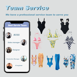 Bañador de corte alto con Control de barriga, traje de baño personalizado, traje de baño de una pieza para mujer, <span class=keywords><strong>Banador</strong></span> De Control Abdominal - Product Image 6