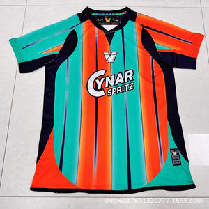 威尼斯25/26乙级主场/客场第三足球制服抗菌v领短袖冬季套装粉丝版威尼斯足球俱乐部100% - Product Image 4