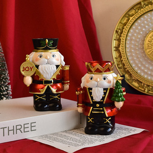 ของตกแต่งตั้งโต๊ะรูป<span class=keywords><strong>ทหาร</strong></span>นัทแครกเกอร์คริสต์มาสแบบรักษ์โลก ทำจากเรซิ่น งานแฮนด์เมด รุ่น ZHONGTUO XH-038 - Product Image 3