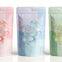 Hot Sale Customized Colorful Gravure Printing 50g 100g 250g 500g Coffee Bean Snack Packaging Valve Stand up Pouch