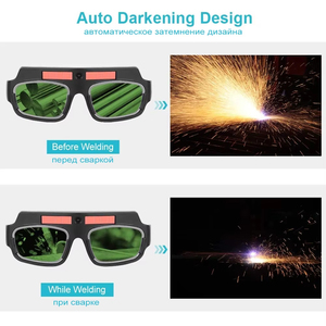 Lunettes de protection automatiques à obscurcissement progressif pour le soudage sportif et professionnel – Vente en gros - Product Image 6