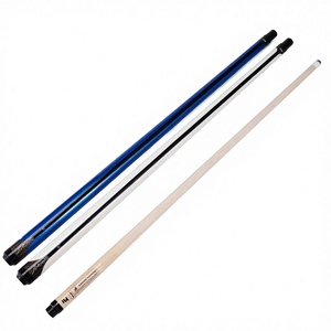 Two-Piece High Quality Handmade Stainless Steel Maple Snooker Cue 12.5mm Tip 58inch Predator 19oz - Product Image 2