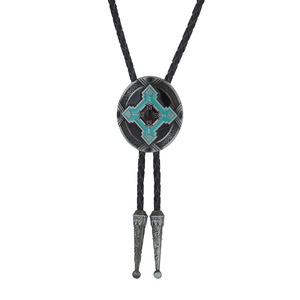 Western Cowboy Bolo Tie Collier Hopi Totem Transport Collier Style Rétro - Product Image 5