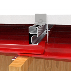 Support de fixation pour tuiles solaires facile à installer, <span class=keywords><strong>crochet</strong></span> de fixation en aluminium pour tuiles solaires, installation de panneaux solaires sur <span class=keywords><strong>toiture</strong></span> en tuiles - Product Image 4