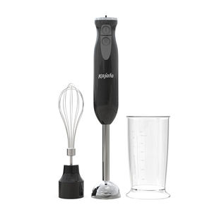 Mélangeur à main à 2 vitesses/vitesse variable Mélangeur à immersion à bouton en caoutchouc souple pour tremper la soupe et la vinaigrette - Product Image 1