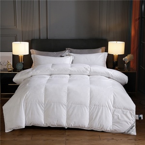 100% coton hôtel <span class=keywords><strong>oie</strong></span> canard duvet couette reine roi taille couette insérer <span class=keywords><strong>plume</strong></span> duvet remplissage couette - Product Image 2