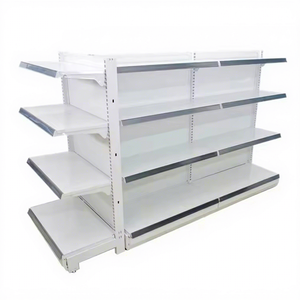 Scaffalatura in Metallo Verniciato a Polvere per Supermercati, Espositore Personalizzato a Più Livelli con Servizio di Progettazione 3D Gratuito - Product Image 5