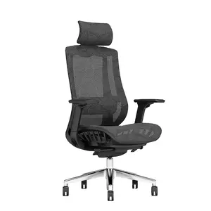 Executive Mesh Chair Us Stocks Chaises De Bureau Sillas Para Oficina Adjustable Armrest Boss Office Swivel Chair