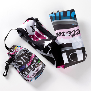Eco Friendly Sublimation Foldable Shopping Tote Hand Carry 47x57cm Quick Fold Reusable Grocery <b>Bag</b> <b>Market</b> Day Gift - Product Image 3