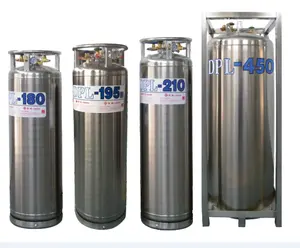 210l 2.88mpa Vertical Welding Liquid Oxygen Cylinder Lo2 Gas Dewar Tank Company
