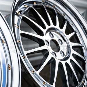Ruedas Cóncavas Cromadas Gensole 4x108 5x120 5x112, Ruedas para Automóvil de 17 18 19 Pulgadas, Ruedas de Moldeo por Flujo para <span class=keywords><strong>Alpina</strong></span> <span class=keywords><strong>BMW</strong></span> E60 E39 E38 <span class=keywords><strong>E34</strong></span> - Product Image 2
