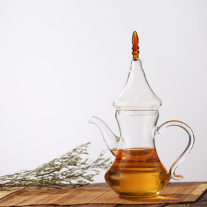 <span class=keywords><strong>Teiera</strong></span> in Vetro Stile Marocchino con Infusore in Vetro <span class=keywords><strong>per</strong></span> Tè Sfuso, Adatta <span class=keywords><strong>per</strong></span> Fornello - Product Image 5
