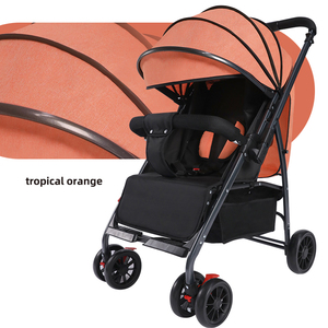 Bán Chạy Nhất Cao Phong Cảnh Có Thể Ngồi Ngả Ánh Sáng Gấp Xe Đẩy Em Bé Tự Động Gấp Nhỏ Gọn Trọng Lượng Nhẹ Xe Đẩy Em Bé - Product Image 2