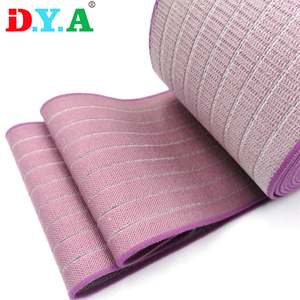 Fabricante venta personalizado Color línea de pescado banda elástica Super ancho elástico Velcroe correa para médico vendaje elástico cintura - Product Image 4