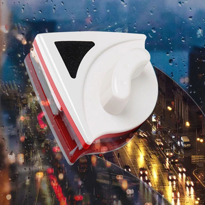 Herramientas para Limpiar Ventanas, Raspador de Vidrio, Cepillos Limpiadores de Vidrio, Cepillo Magnético para Limpiar Ventanas - Product Image 1