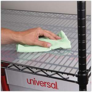 Alera ALESW59SL3624 Doublures transparentes en plastique pour étagères 36 po. X 24 pouces pour étagères métalliques, lot de 4 - Product Image 4