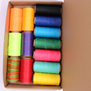 <span class=keywords><strong>Hilo</strong></span> <span class=keywords><strong>Encerado</strong></span> de 150D/16 0.8mm 260m para Coser Bolsos, Cordón <span class=keywords><strong>Encerado</strong></span> para Manualidades en Cuero, <span class=keywords><strong>Hilo</strong></span> <span class=keywords><strong>Encerado</strong></span> para Coser a Mano - Product Image 3