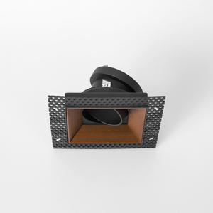 Máx. 13W/Máx. Módulo LED Cuadrado Apex de Aluminio Moderno de 7W/Lámpara GU 10 y MR 16, Downlight Modular Inclinable de Bajo Deslumbramiento - Product Image 3