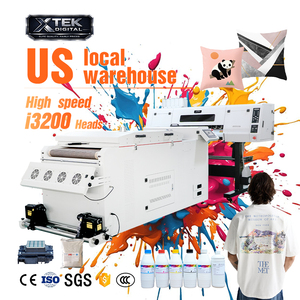 Impresora DTF con Cabezal I3200, Circulación de Tinta Blanca, Alta Velocidad, Máquina DTF para Prendas de Vestir, Textiles, Camisetas, Gorras, Calcetines, Bolsas, Disponible en Almacén Local en EE. UU. - Product Image 1