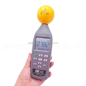 100% orijinal TES-593R EMF metre üç eksenli veri kaydedici elektromanyetik radyasyon dedektörü - Product Image 1