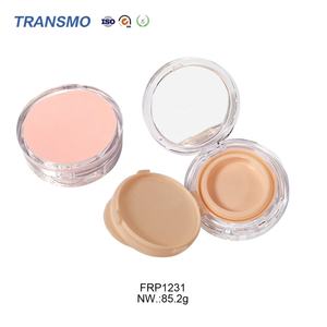 Estuche Compacto para Polvos Compactos, Espejo Compacto, Estuche Redondo Transparente para Polvos Compactos - Product Image 3