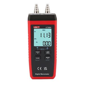 UNI-T UT366A เครื่องวัดความดันแบบดิจิตอล เครื่องวัดความแตกต่างของแรงดันลม เครื่องวัดความเร็วลม เครื่องวัดความแตกต่างของอากาศ - Product Image 3