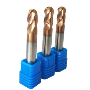 HRC55-60 kekerasan tinggi <span class=keywords><strong>CNC</strong></span> <span class=keywords><strong>Router</strong></span> kayu Bit tunggal berlian dilapisi Spiral lancip bola hidung ujung pelubang 6mm/8mm lurus kayu/logam - Product Image 5